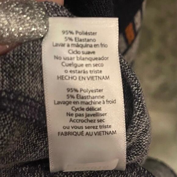 LuLaroe Lightweat Open Sweater Duster Large Blue Southwestern Aztec Print - Picture 8 of 10